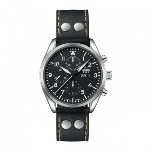 Laco Editions Watch Original Kiel Stainless Steel Black