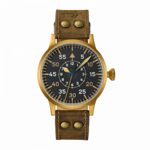 Laco Pilot Watch Original Dortmund Bronze Black