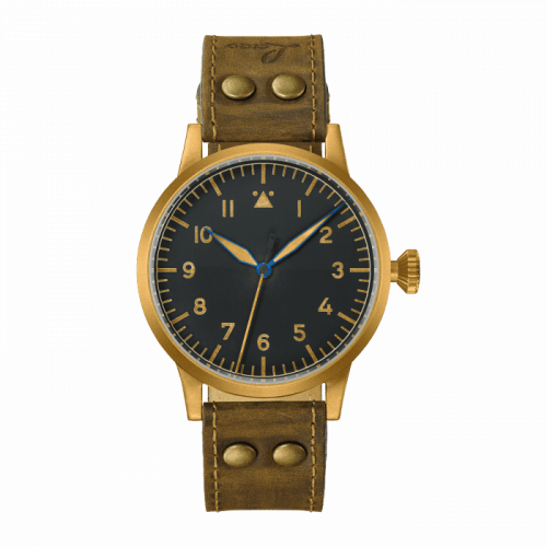 Laco Pilot Watch Original Saarbrücken Bronze Black