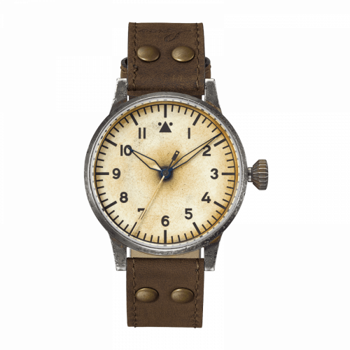 Laco Pilot Watch Original Venedig Erbstück Stainless Steel Superluminova