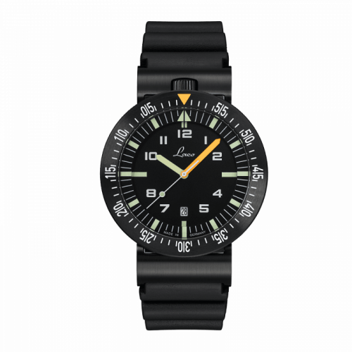 Laco Squad Watch Atacama.2 Stainless steel Black