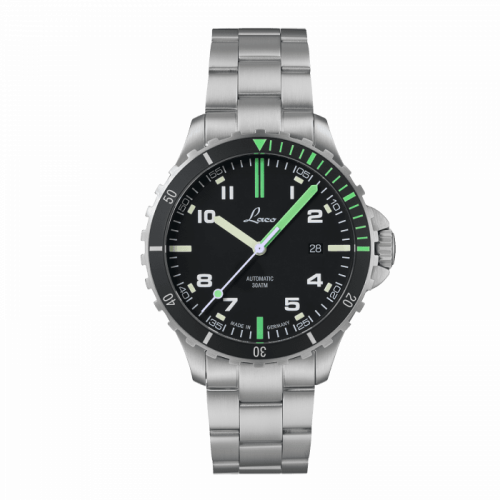 Laco Squad Watch Amazonas MB Stainless steel Black