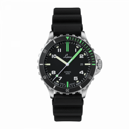 Laco Squad Watch Amazonas Stainless steel Black