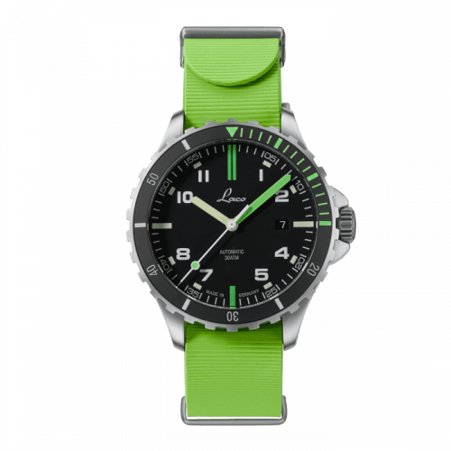 Laco Squad Watch Amazonas .RB Stainless steel Black