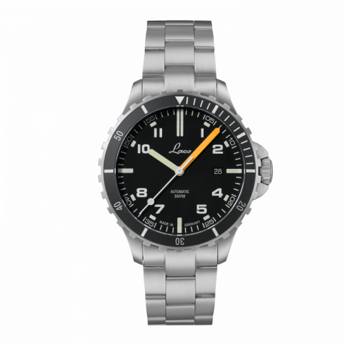 Laco Squad Watch Himalaya MB Stainless Steel Black