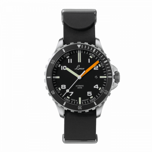 Laco Squad Watch Himalaya RB Stainless Steel Black