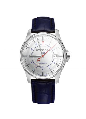 Lebois & Co Avantgarde Date – Re-launch Edition Stainless Steel Silver Alligator