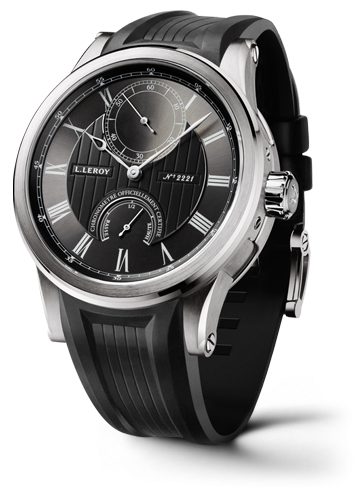 Leroy Automatic Deck Chronometer White Gold Anthracite