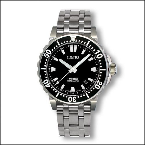 Limes 1Tausend Automatic - steel bracelet