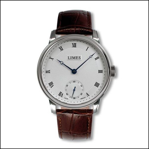 Limes Pharo Cartouche H - 6498 Standard - Brown leather strap