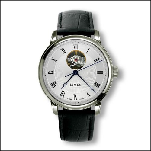 Limes Pharo Open Balance - Roman black leather strap