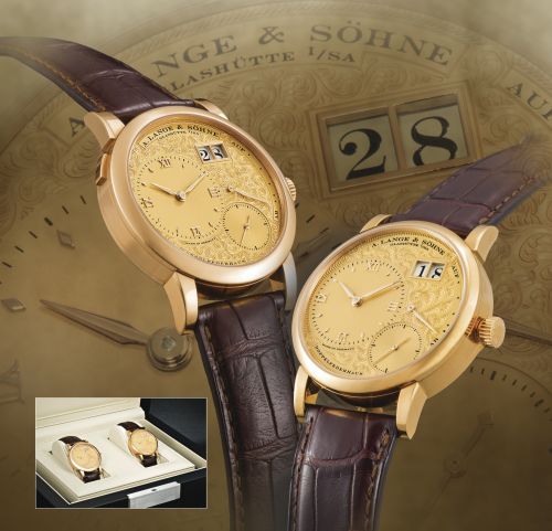 A. Lange & Söhne Kleine Lange 1 Floral set