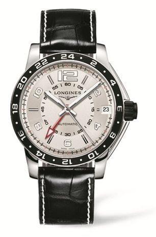 Longines Admiral GMT Ivory Black