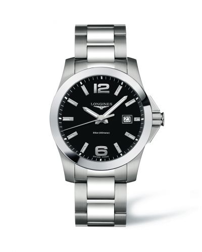 Longines Conquest Quartz 41mm Black