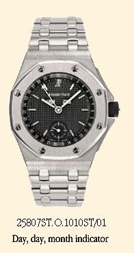 Audemars Piguet Royal Oak OffShore 25807 Full Calendar Blue Bracelet
