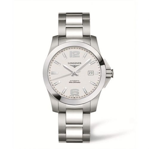 Longines Conquest 39 Automatic Silver