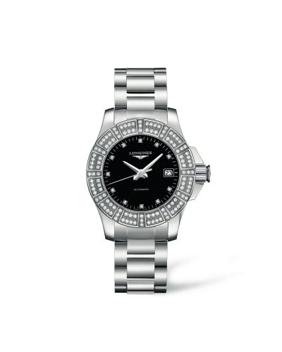 Longines Conquest 29.5 Automatic Double Row Diamond