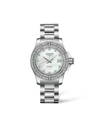 Longines Conquest 29.5 Automatic Double Row Diamond