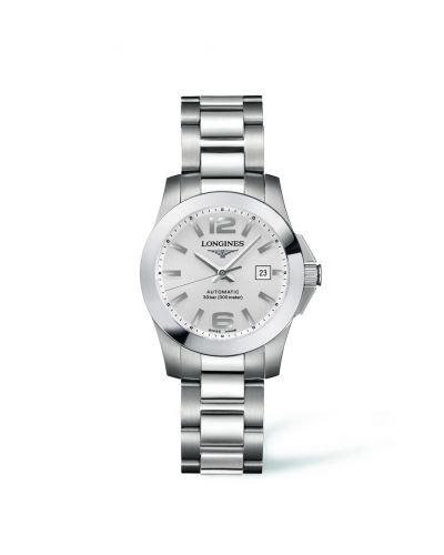 Longines Conquest 29.5 Automatic Stainless Steel Silver