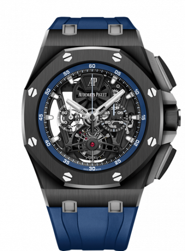 Audemars Piguet Royal Oak Offshore Tourbillon Chronograph Openworked Ceramic Rubber