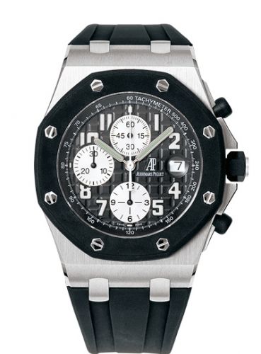 Audemars Piguet Royal Oak Offshore 25940 Chronograph Rubberclad Stainless Steel Black