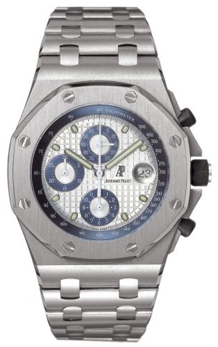 Audemars Piguet Royal Oak OffShore 25721 Chronograph Titanium Silver Blue