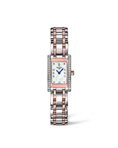 Longines DolceVita 16 Quartz Two Tone Pink Diamond