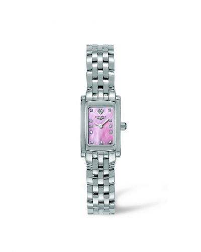 Longines DolceVita 16 Quartz Stainless Steel Pink MOP
