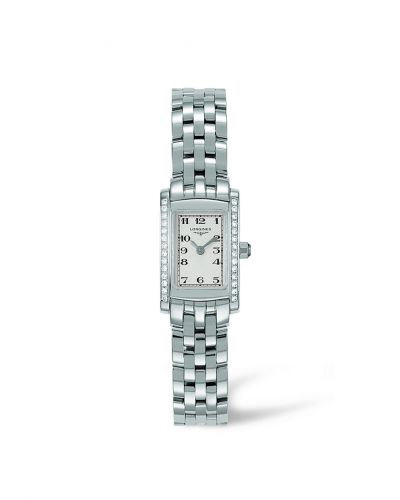 Longines DolceVita 16 Quartz Stainless Steel Diamond Arabic