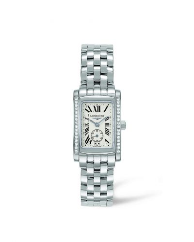 Longines DolceVita 20 Quartz Stainless Steel Diamond Roman