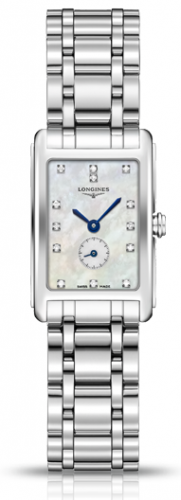 Longines DolceVita 20.5 Quartz Stainless Steel MOP Bracelet