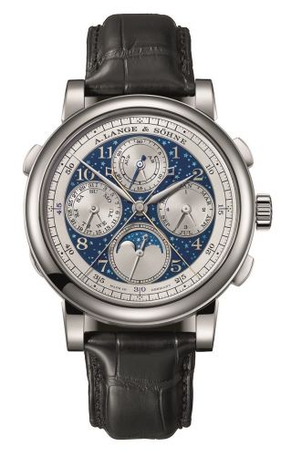 A. Lange & Söhne 1815 Rattrapante Perpetual Calendar White Gold Handwerkskunst