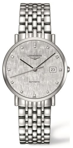 Longines Elegant Collection Automatic 37 Stainless Steel Silver Bracelet
