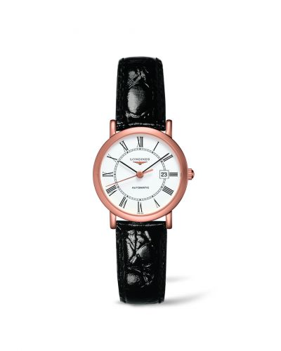 Longines Elegant Collection Automatic 27.2 Pink Gold White