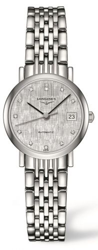Longines Elegant Collection 25.5 Automatic Stainless Steel Silver Bracelet