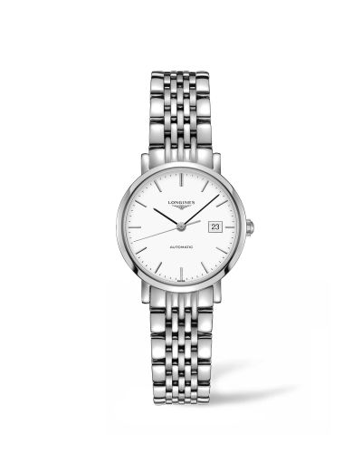 Longines Elegant Collection Automatic 29 Stainless Steel White Bracelet