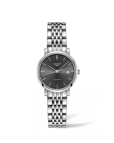 Longines Elegant Collection Automatic 29 Stainless Steel Grey Bracelet