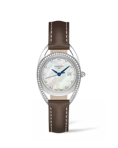Longines Equestrian Horseshoe 30 Diamond MOP