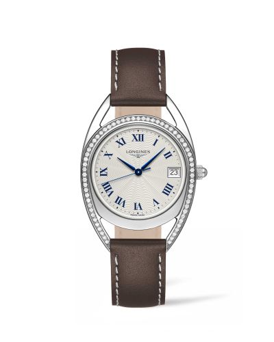 Longines Equestrian Horseshoe 34 Diamond Roman
