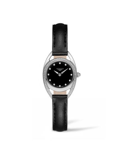 Longines Equestrian Horseshoe 23 Diamond Black