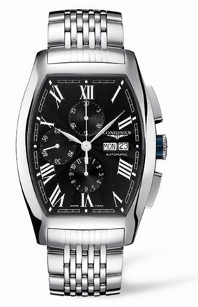 Longines Evidenza Chronograph XL Black Bracelet