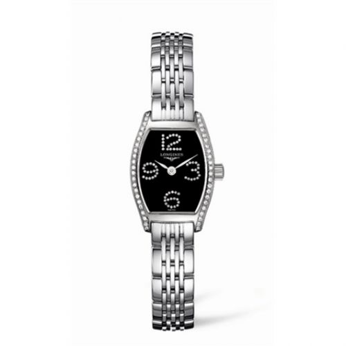 Longines Evidenza 19.6 Diamond Diamond Arabic Bracelet