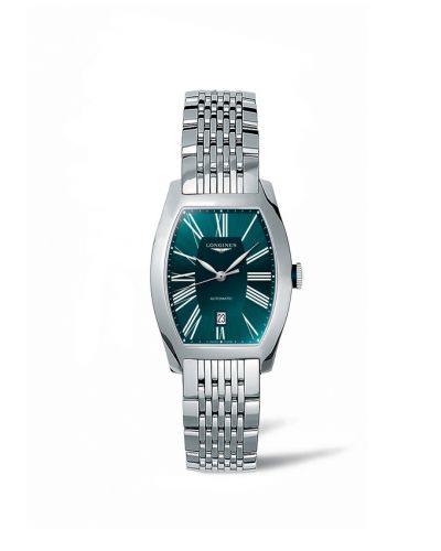 Longines Evidenza 26 Automatic Stainless Steel Petroleum Bracelet