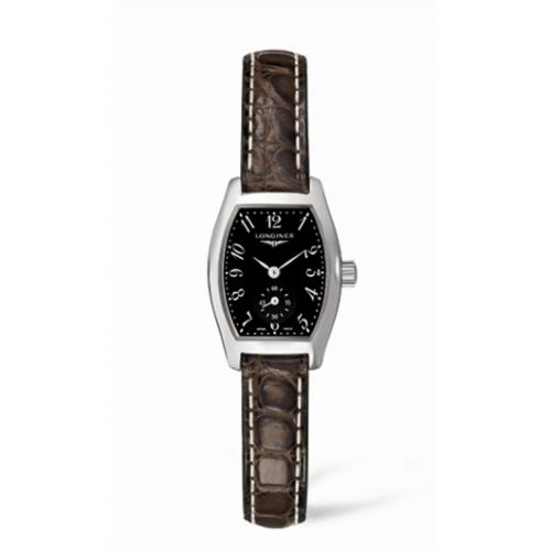 Longines Evidenza 19.6 Stainless Steel Black