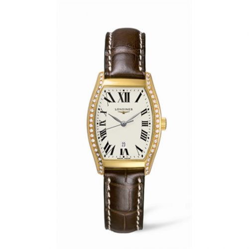 Longines Evidenza 26 Quartz Yellow Gold Diamonds