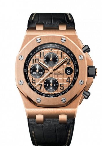 Audemars Piguet Royal Oak Offshore 26470 Pink Gold Pink Gold Alligator