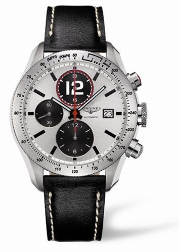 Longines GrandeVitesse Tachymeter Panda Leather