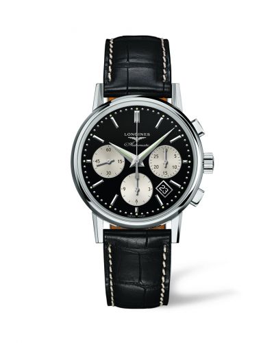 Longines Column-Wheel Chronograph Inverted Panda