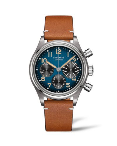 Longines Avigation Big Eye Titanium Blue