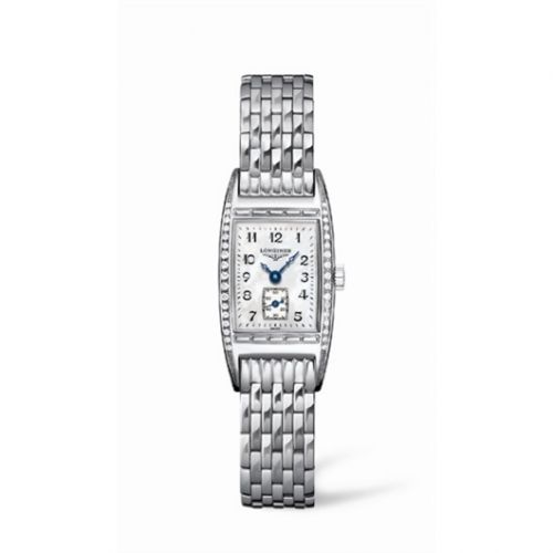 Longines BelleArti 19 Quartz Stainless Steel Diamond MOP